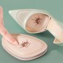 4pcs Of Insole For The Front Part Of The Female Foot Medium-sized Palm Inserts Non-slip Insole Sweat-absorbing And Breathable For The Feet