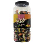Pulse Triple Twist Candy Mega Pack 708.75G - Assorted Multi-flavour Hard Candies With Tangy Core Core Filling Perfect Festive Pa