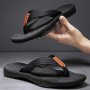 Men's Vintage Flip Flops Comfy Non Slip Lightweight Casual EVA Sole Thong Sandals For Men's Outdoor Activities