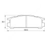 Kbc Brake Pads Rear For Subaru - Spares Direct