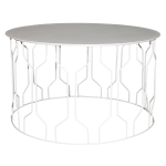 Amsterdam Coffee Table - White Textured