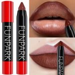 High-pigment Waterproof Lipstick - Long-lasting Moisturizing & Plumping Gloss In Brown red Shades For All Skin Types