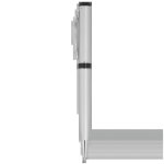 Mid-ring Brass Ballpoint Pen
