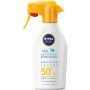 Nivea Sun Kids SPF50+ Sensitive Protect & Care Trigger Spray 270ML