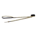 Rogz Small Dogs Fashion Classic Lead - Medium Leopard Bone