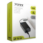 Port Connect 45W 19V Universal Notebook Adapter