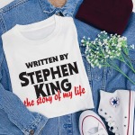Written By Stephen King T-Shirt