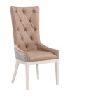 Afonso High-back Dining Chair Leather