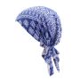 Muslim Beanie Turban Hat Printed Headwear Head Wrap Cap Cotton Print