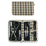 Manicure Set Chequered Fashion Material 2