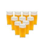 10 Piece 385ML Willy Soft Drink Glass Set Clear