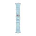 Tissot Official Prx Light Blue Rubber Strap