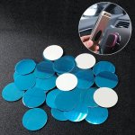 5PCS Round Magnetic Base And Metal Plate Kit For Mobile Phone Holders - Includes 10 Strong Magnetic Pads Compatible With Wireles