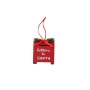 Letter Box Decoration Letters To Santa - Felt - Red