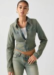 Levi's Levis Y2K Strech Fitted Trucker Jacket - XL Blue