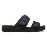 Brooklyn Buckle Low Sandal - Black W11