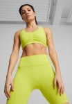 Puma 4KEEPS Shapeluxe Seamless Bra - Lime Pow