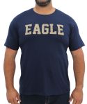 Mens Printed Eagle Logo Tee - 10XL Navy