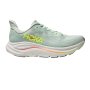 HOKA Clifton 10 Women's Running Shoes - Sea Glass/neon Flame