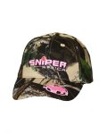 Ladies 3D Pink Bufallo Emb Peak Cap Camouflage - Camo Onesize