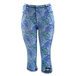 Funky 3 4 Leggings - Mayan Palms - Ladies XL - 38