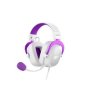 Havit H2002D Stereo Surround Sound Gaming Wired 3.5MM 2M Cabled Headset - White & Purple