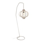 Swirly Metal Floor Lamp