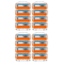 16-PACK Fusion 5 Compatible Razor Blades 5-LAYER Precision Shave