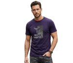 Wildebees tshirt New Navy Concrete Split WMA543