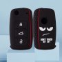 Car Key Case For Volkswagen For VW For Magotan For Golf 4 3 6 5 6 MK6 For Passat B5 B6 B8 B7 For Tiguan For Jetta For Skoda