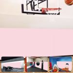 Vancl Wall Mats For Padding Basketball Gym Wall Padding 2" Thick Foam Gym Wall Pad Pink For Protection- Waterproof Durable Baske