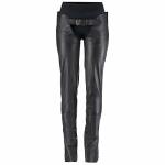 Horze Blake Leather Full Chaps - Black - XXL