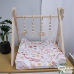 Changing Mat Cover Boho Flower