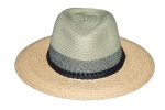 Unisex Tamboti Hat Raffia Tau Collection In Olive - Olive 61 Cm