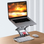 MicroWorld Triple Lift Adjustable Laptop Stand