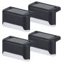 Solar Wall Lights 4 Pack - Warm White Light - Outdoor Lighting