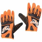 Tork Craft Limited Edition Racing Glove Orange Medium Synthetic Leather