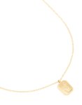 Waterproof Gold Plated Stainless Steel Birth Flower May Hawthorn Necklace