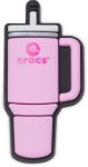 Crocs Pink Water Bottle Jibbitz - Multi Osfa