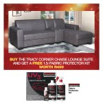 Tracy 2DIV Corner Chaise & Console