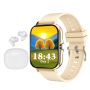 Ladies Smartwatch & Bluetooth Earbuds Combo Fitness & Health Tracking