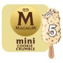 Magnum MINI Choc Cookie Crumble Ice Cream 5 Pack