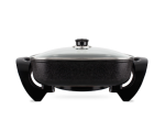Mellerware Aluminium Black 30CM Electric Frying Pan - 27700D