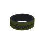 Eternal Love Silicone Rings - Khaki/black / 5