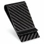 Slim Carbon Fibre Texture Card Holder Money Clip