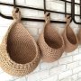 1PC Storage Basket Decorative Wall-mounted Food Storage Basket Household Durable Hanging Food Basket For Onion Garlic Fruit And Vegetable Kitchen Organizers And Storage Kitchen Accessories