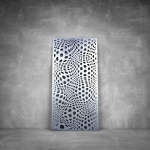 Wall Art D092 - 1040 X 535 X 20 Indoor Matt White Cool White