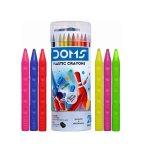 Doms Plastic Crayons 28-ERASABLE