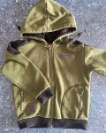 Instinct Green Striped Hoodie 3 4Y