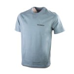 WMA437 Cadet Blue Sketch Stitch Look Tee - XL